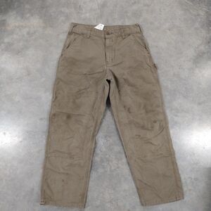 Carhartt Tan Cargo Pants Durable Workwear